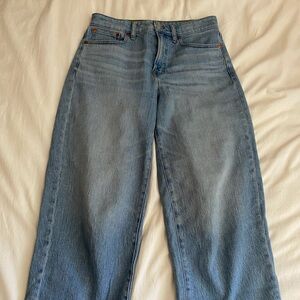 Madewell Curvy Wide-Leg Jeans